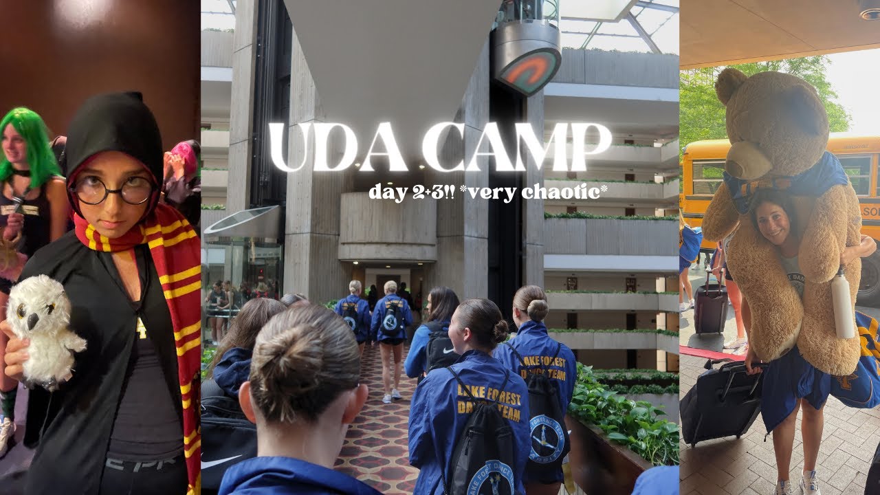 UDA CAMP DAY 2&3 VLOG!! w/ LFDT