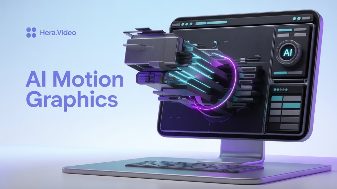 Create AI Motion Graphics in Minutes with Hera.Video