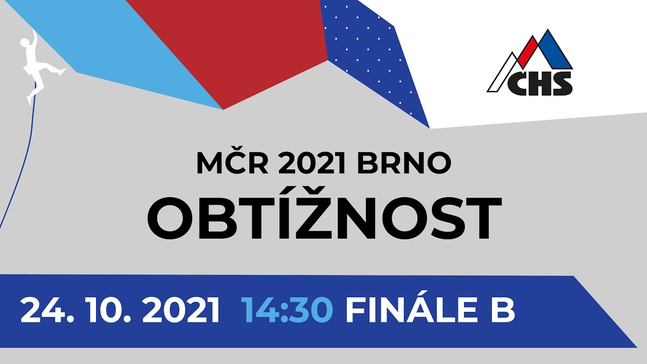 MČR 2021 Obt&iacute;žnost BRNO - FIN&Aacute;LE B