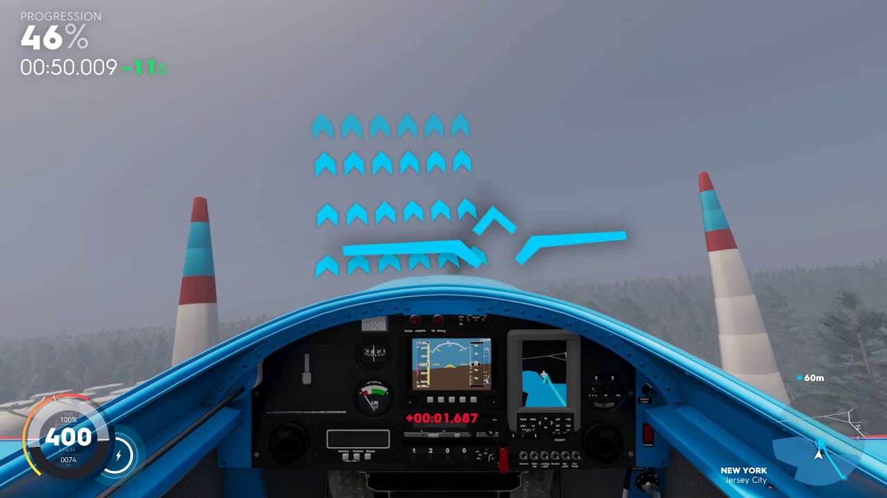The Crew 2 - Jersey City Air Race - Perfect Run - Hard Difficulty