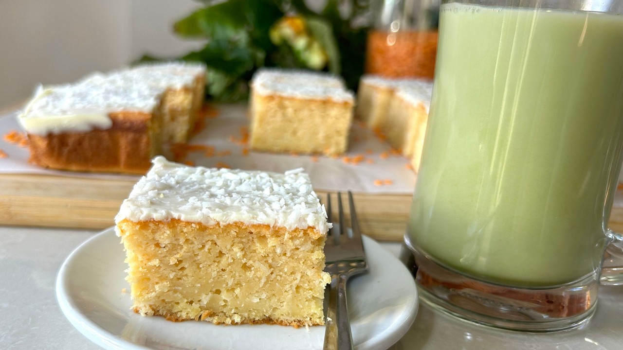 A Red Lentil Cake that is Heavenly Sweet and Surprisingly Nutritious 💯 #GlutenFree