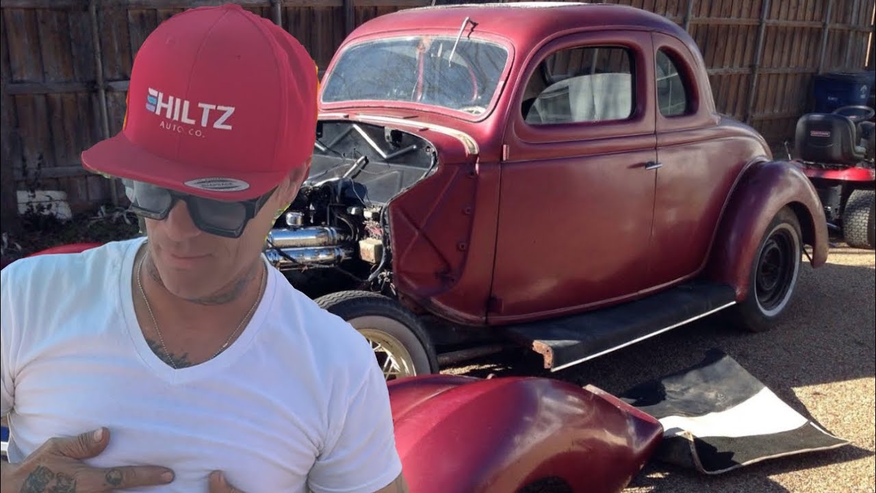 This guy wants to trade his 1936 Ford 5 window coupe for Bad Chad's most popular Youtube build 🤯
