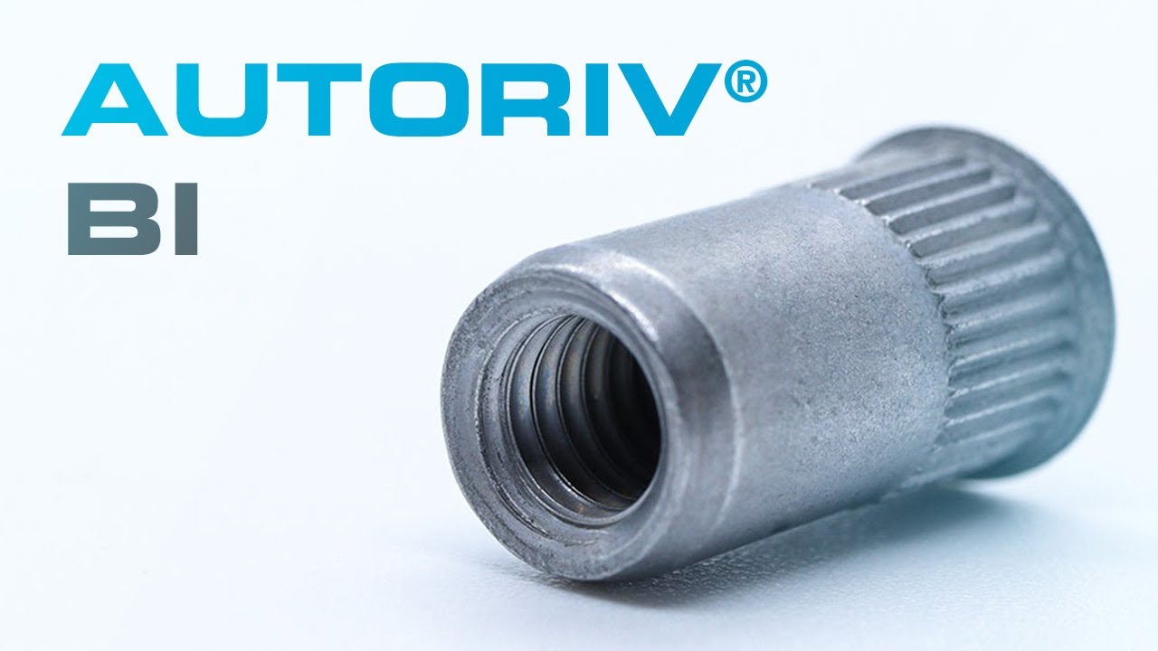 Round Knurled Blind Rivet Nut for Automated Assembly