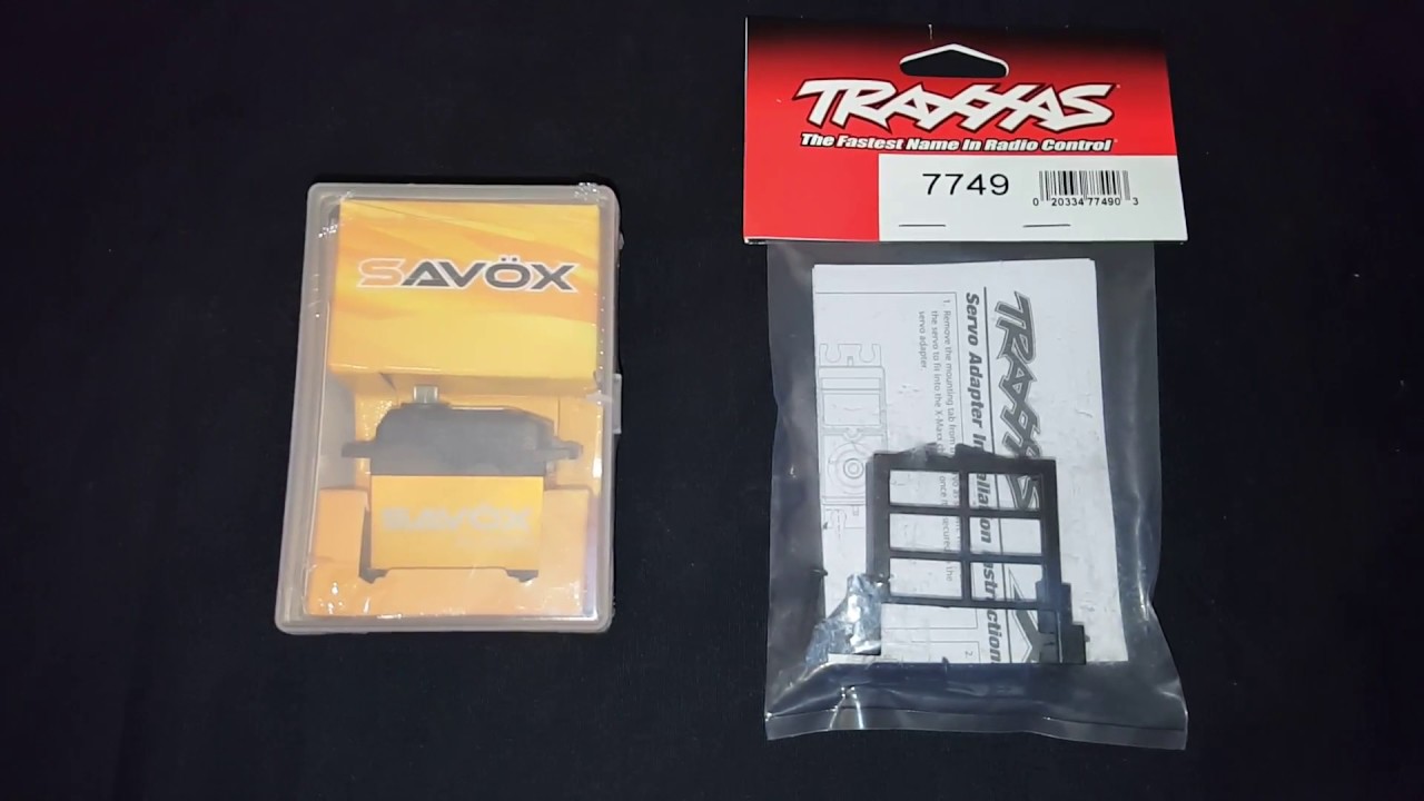 X-MAXX - Savox Servo upgrade!