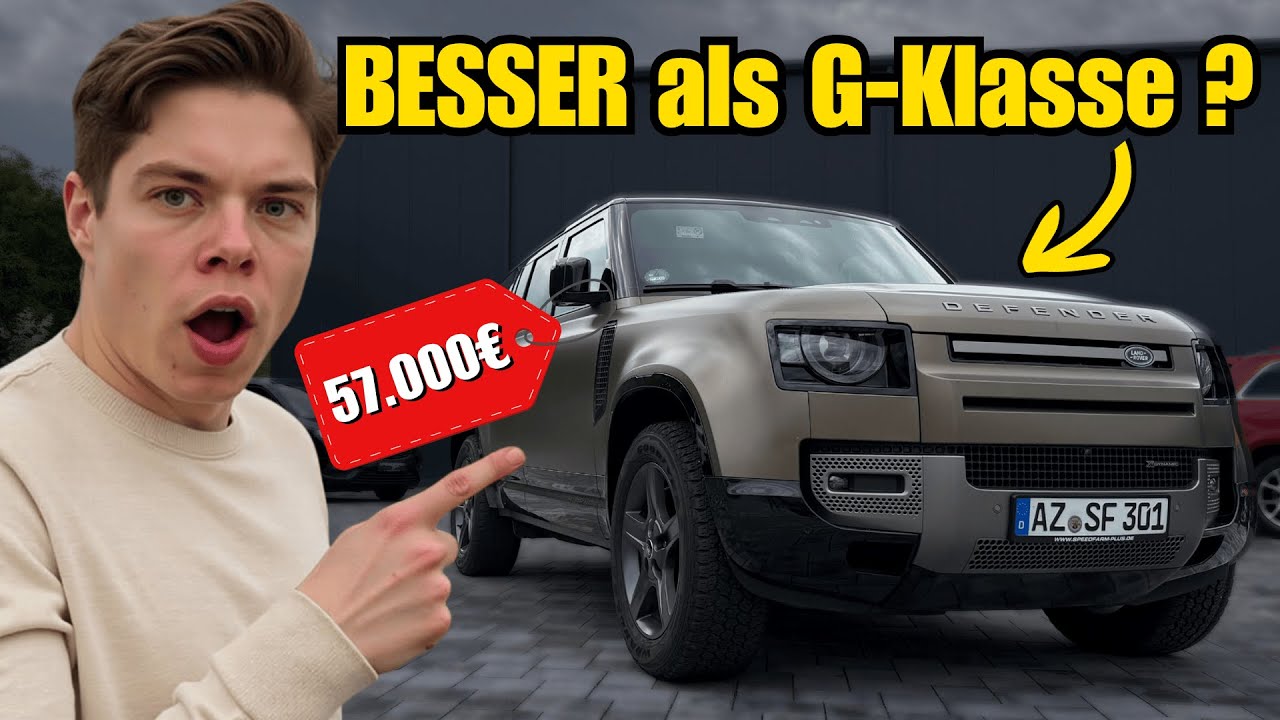KAMPFANSAGE an Mercedes G Klasse ❗️😱 - Land Rover Defender 110