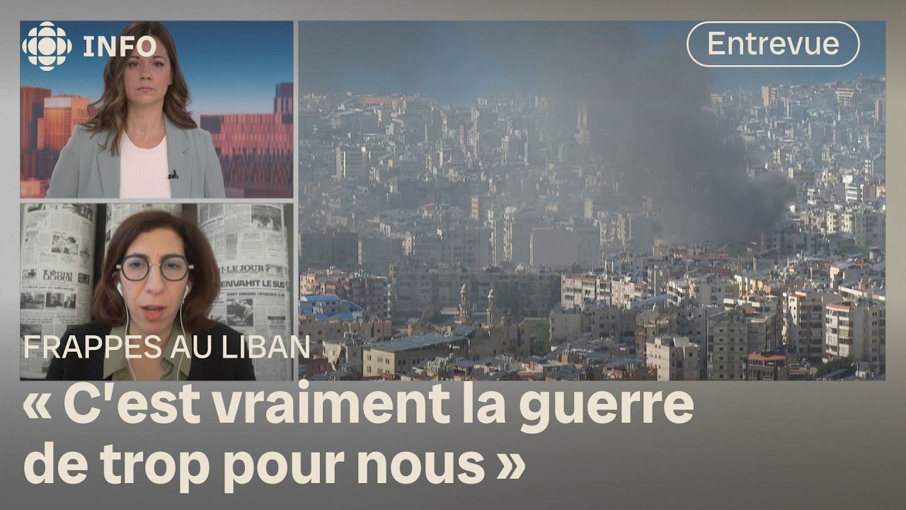 Elle raconte le quotidien des Libanais sous les frappes israéliennes | Première ligne