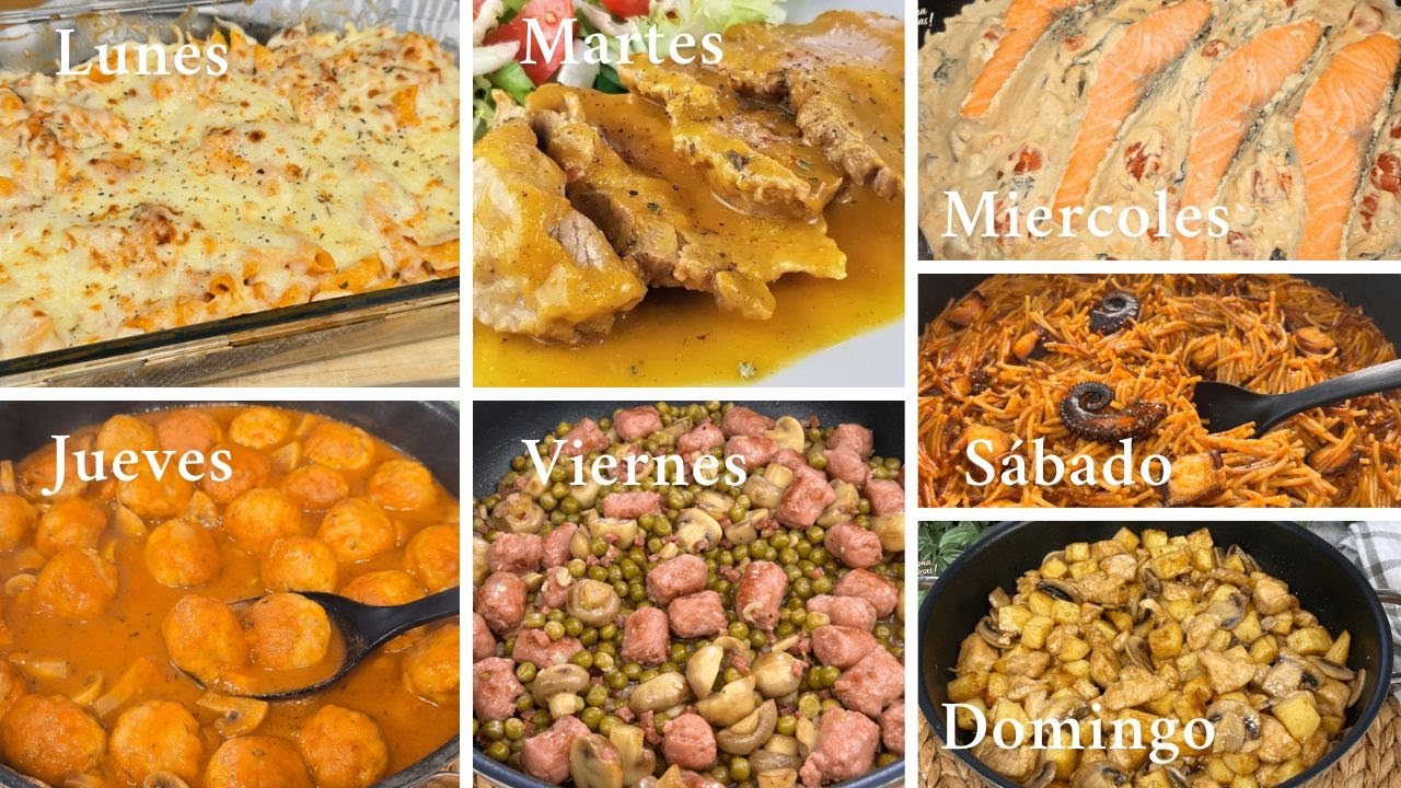 ¿Qué Cocino esta Semana? Os dejo 7 recetas fáciles y sencillas de preparar