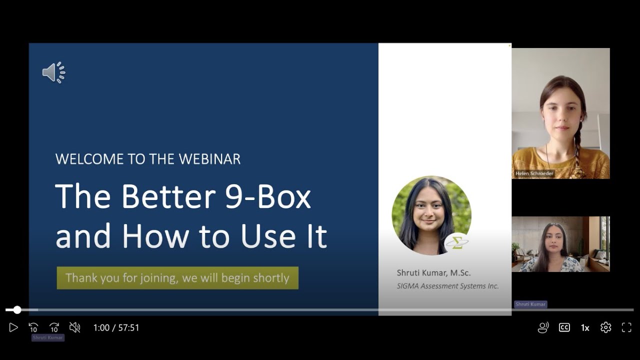 SIGMA Webinar (June 2024): The Better 9-Box