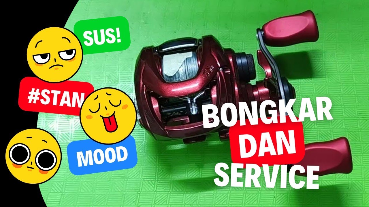 Daiwa Salamandura SV TW / Cara-cara Buka dan Service Daiwa Salamandura