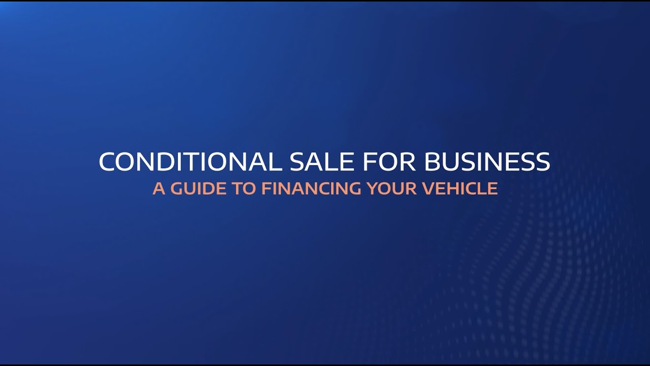 Conditional Sale for Business Guide