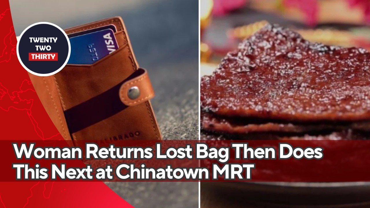 Woman Returns Lost Bag Then Does This Next at Chinatown MRT Shocks Everyone