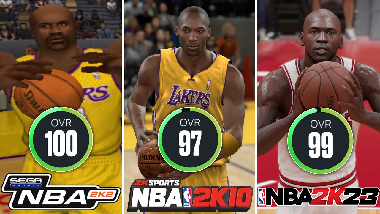 Attempting To Beat The Highest OVR Player in EVERY NBA 2K Game!
