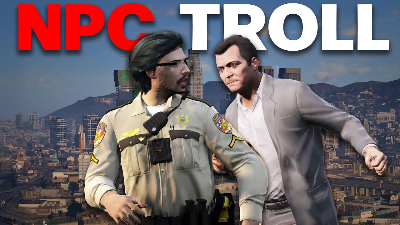I Became an NPC and Trolled My Server.. (GTA 5 RP)