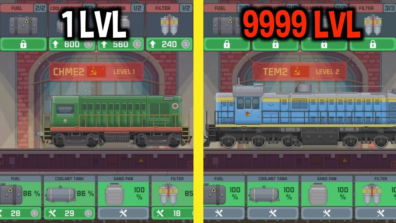 MAX LEVEL in Train Simulator Railroad Game