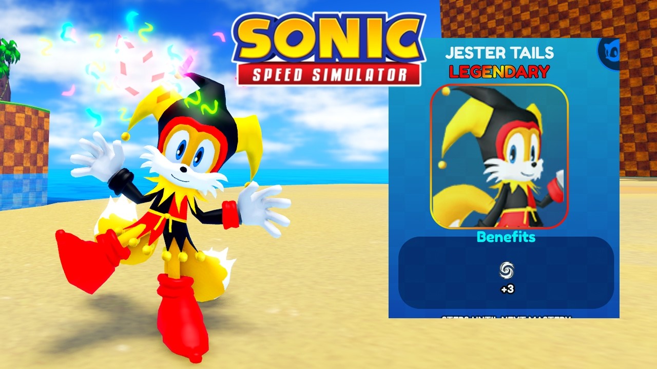 Разблокируйте Jester Tails + все 20 локаций Чао/Лягушек! (Sonic Speed ​​Simulator)