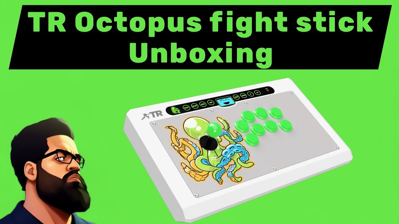 Octopus Arcade Stick Unboxing 