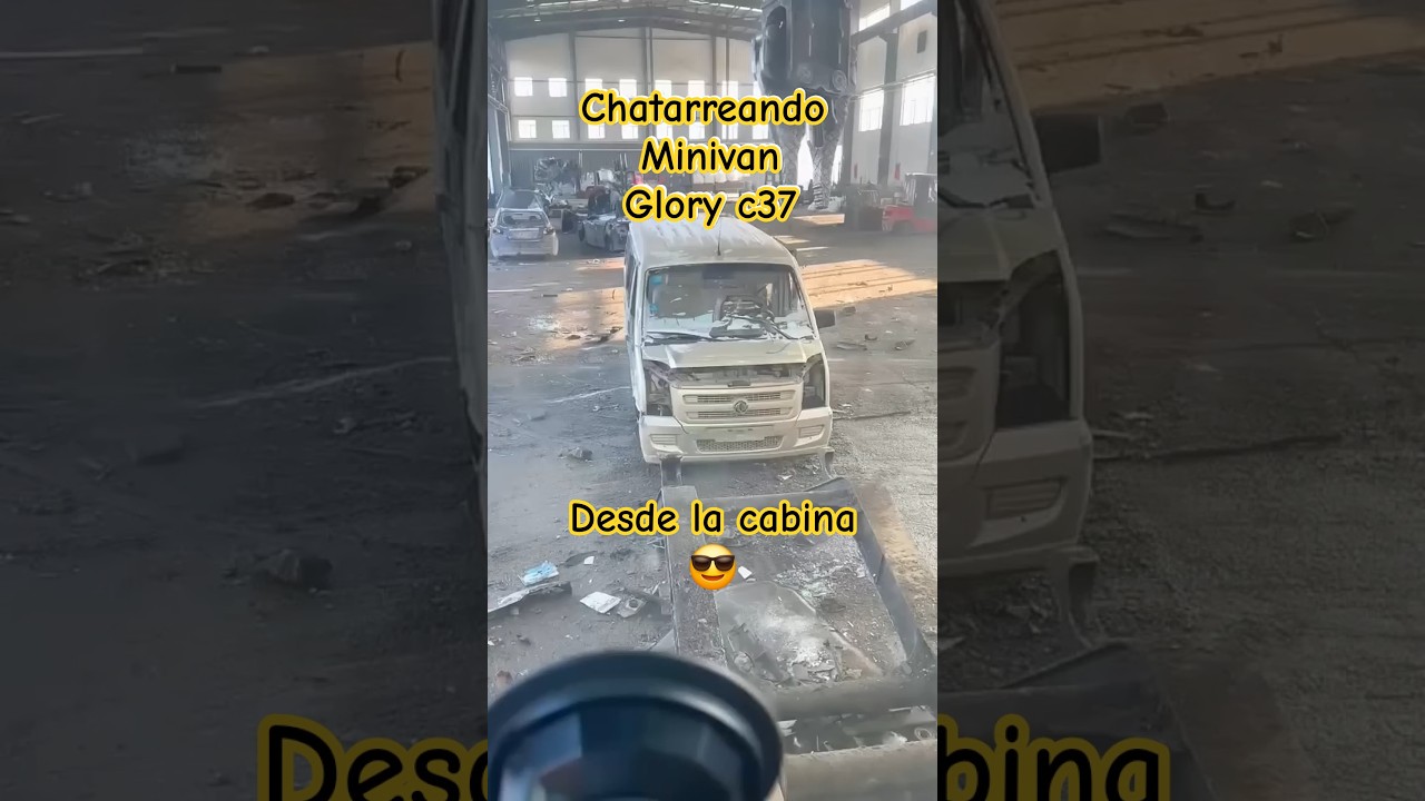chatarreando minivan GLORY DFSK C37 #minivan #automobile #breakingnews