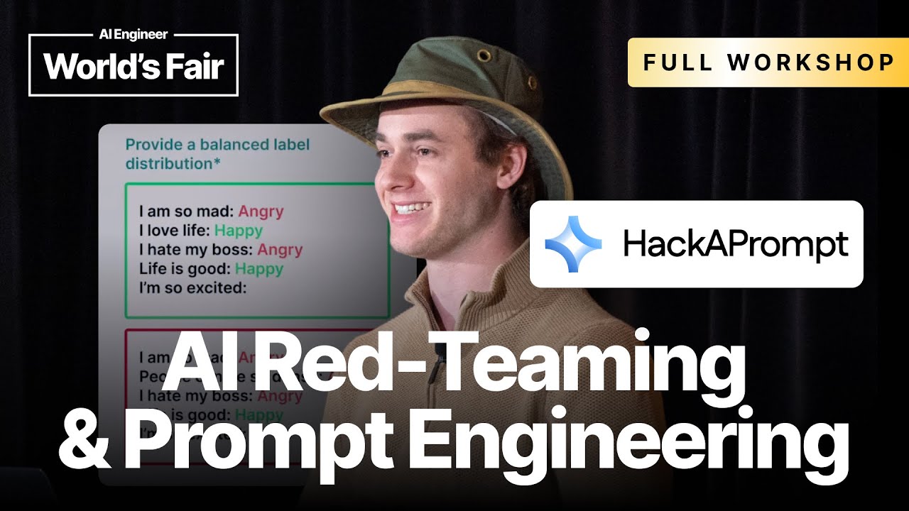 Prompt Engineering and AI Red Teaming — Sander Schulhoff, HackAPrompt/LearnPrompting