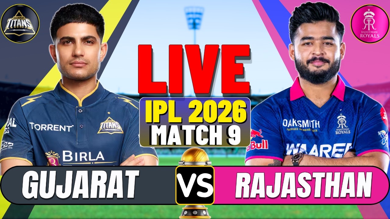 🏆LIVE LAST 2 OVERS RR vs GT !