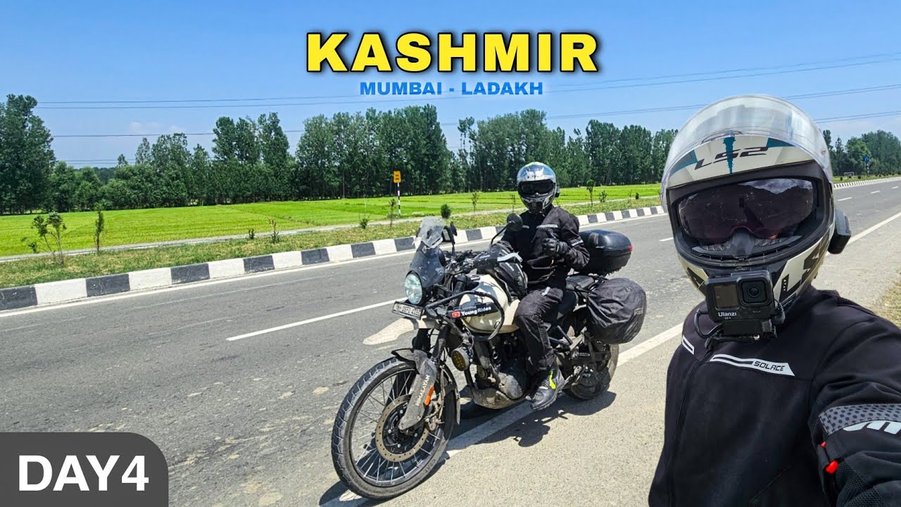 We Reached KASHMIR | DAY 4 of or epic LADAKH Ride | Mumbai to Ladakh