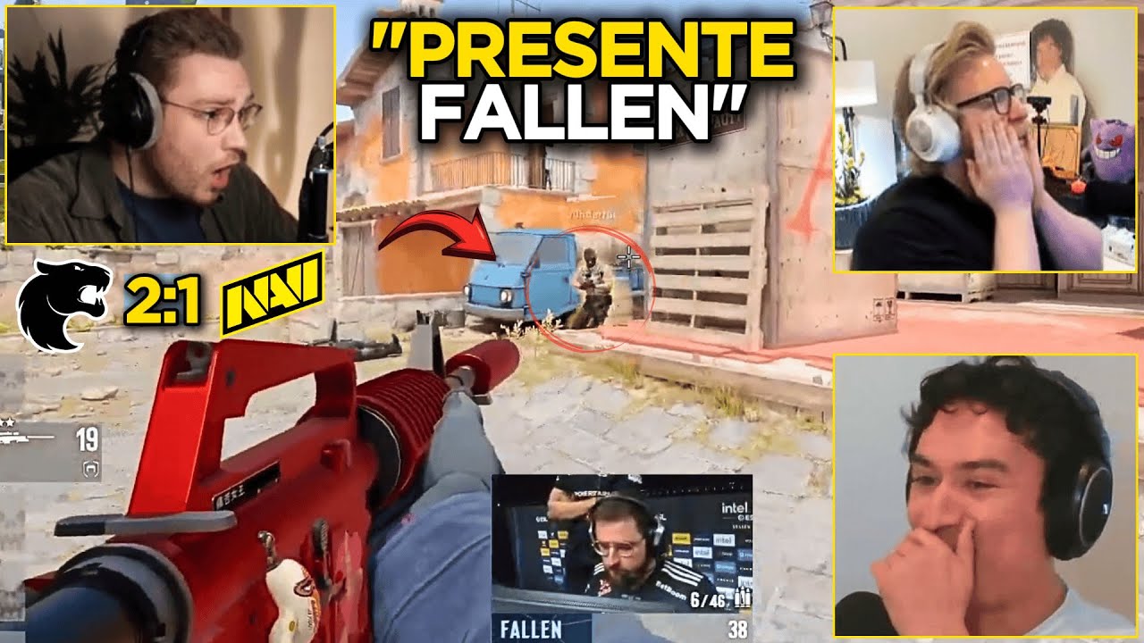 REAÇÕES DOS GRINGOS com A FURIA ELIMINANDO a NAVI! (LEGENDADO)