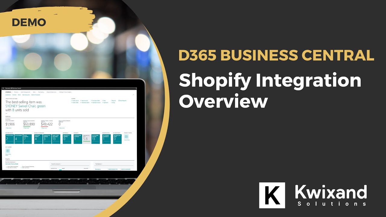 Shopify Integration | Dynamics 365 Business Central