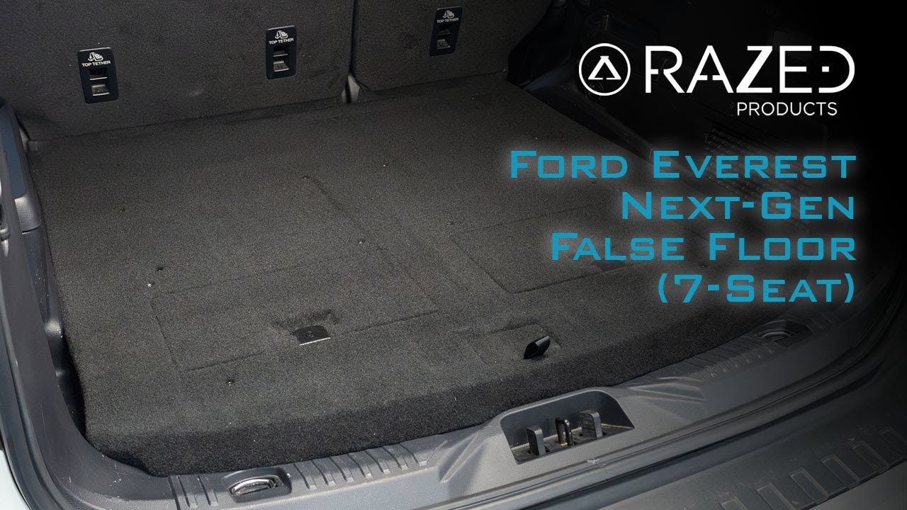 Ford Everest False Floor Installation
