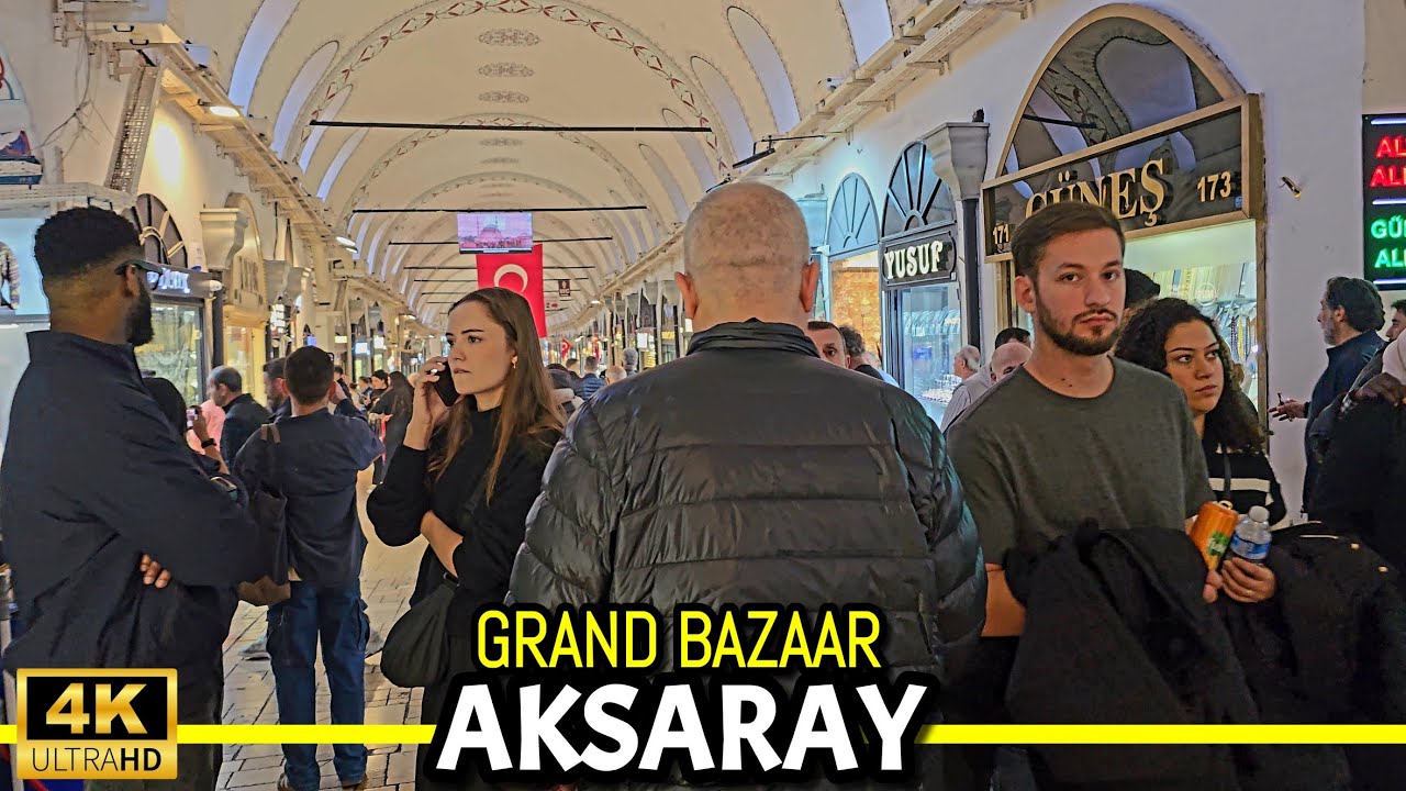 Exploring Aksaray & the Historic Grand Bazaar | Street Life 2025 (( TURKEY ISTANBUL )) 🇹🇷
