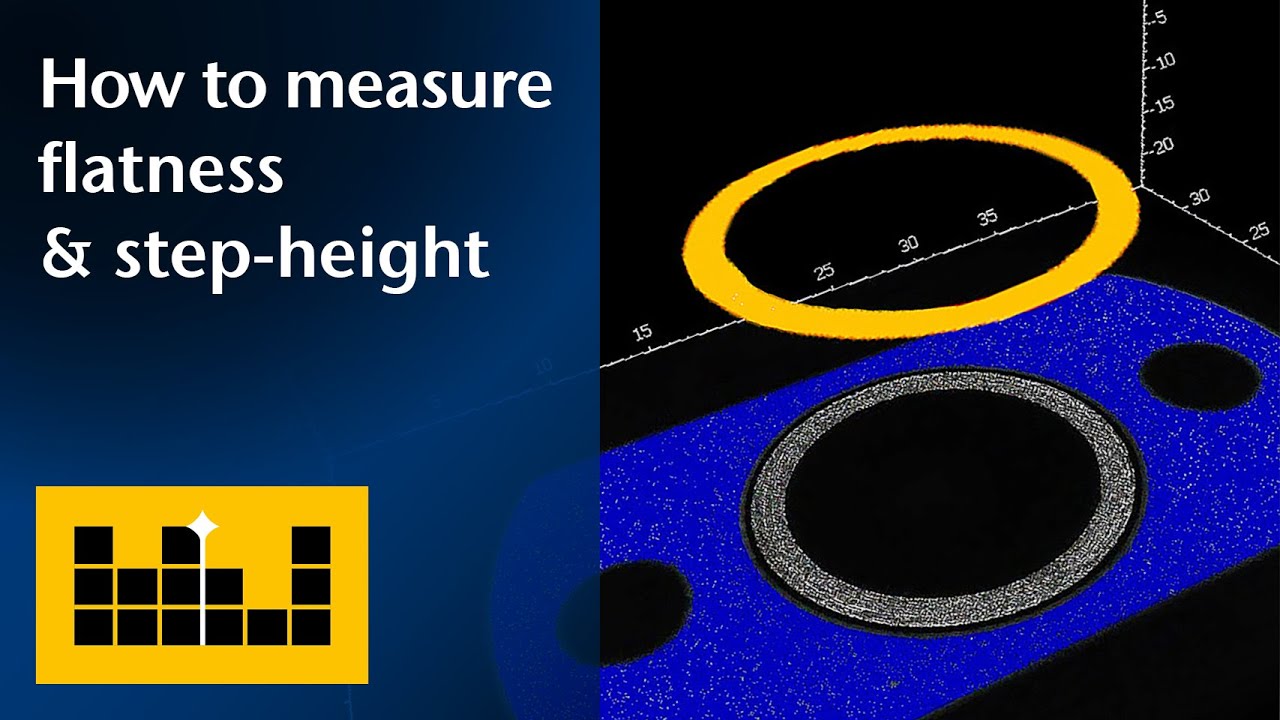 How to measure surface flatness & step-height – TopMap optical 3D surface characterization