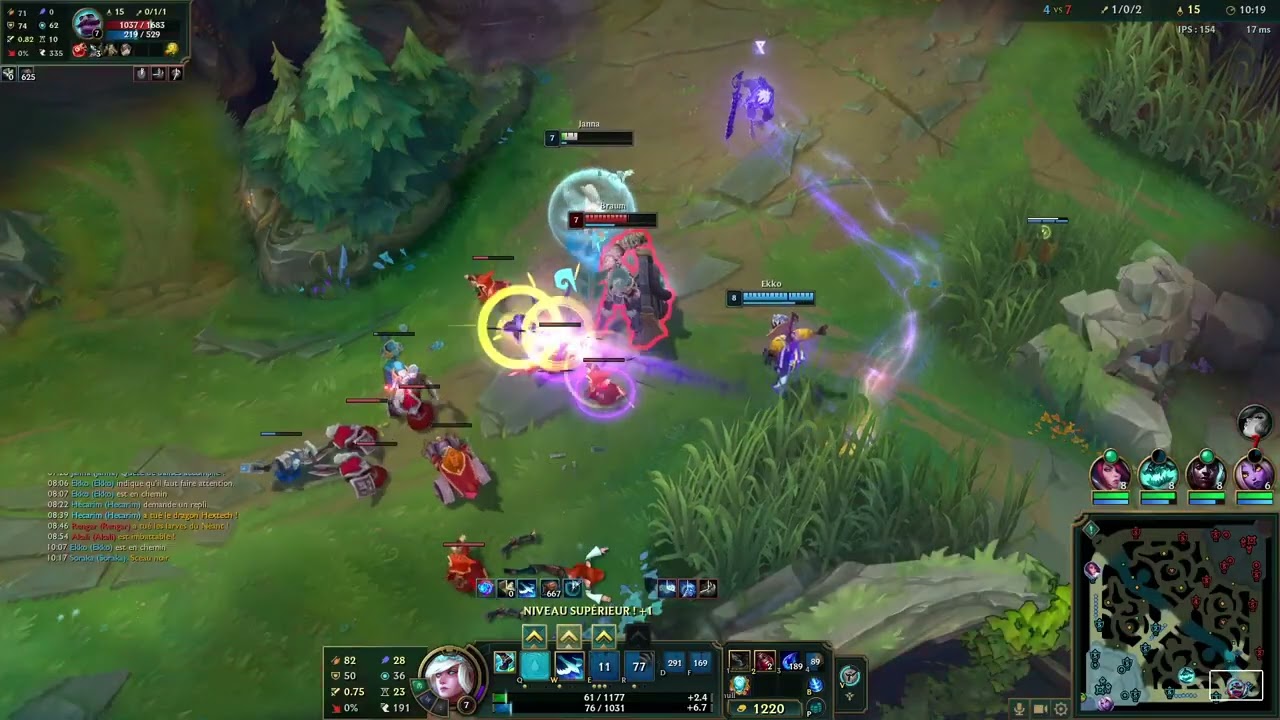 du League of legend et 3eme partie de RE Requiem