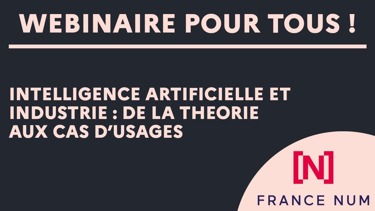 Intelligence artificielle et Industrie : de la th&eacute;orie aux cas d'usage
