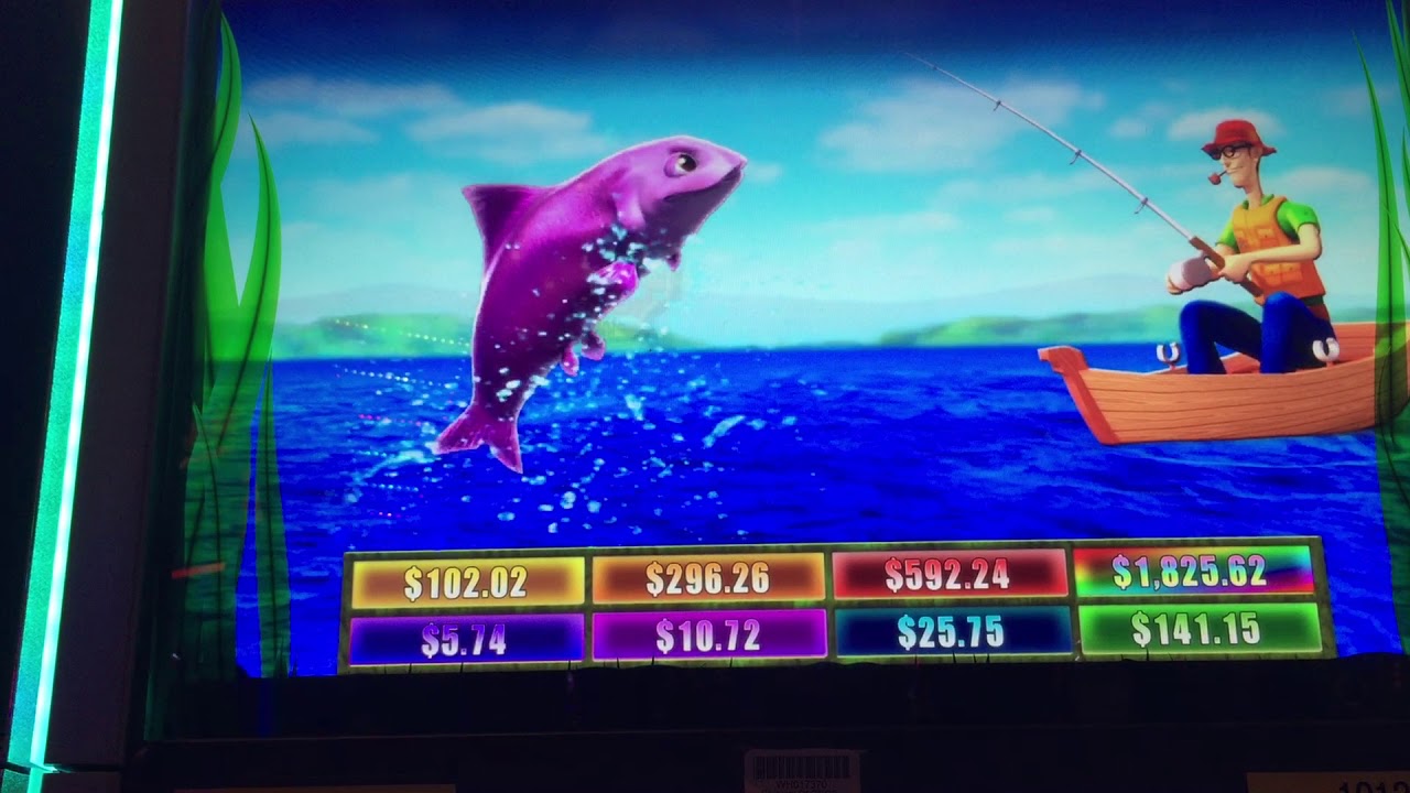 Catch The Big One 2 Slot Machine bonus - caught a nice one
