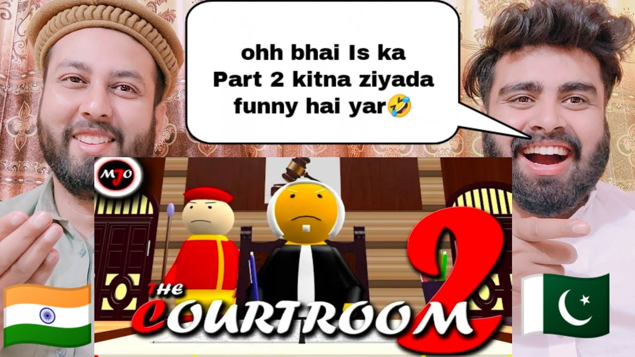 MAKE JOKE OF ||MJO|| THE COURTROOM PART 2 | Funny Reaction By | Pakistani Real Reactions |