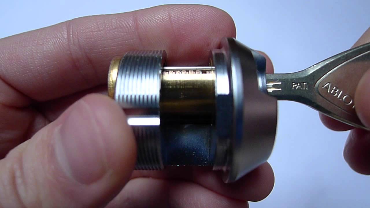 Abloy Protec Factory Cutaway