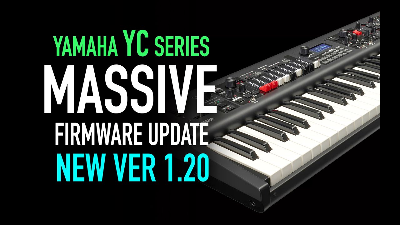 Yamaha YC-61, 73, 88. УДИВИТЕЛЬНЫЙ новый орган, эффекты, FM-синтез и многое другое. Прошивка 1.20.
