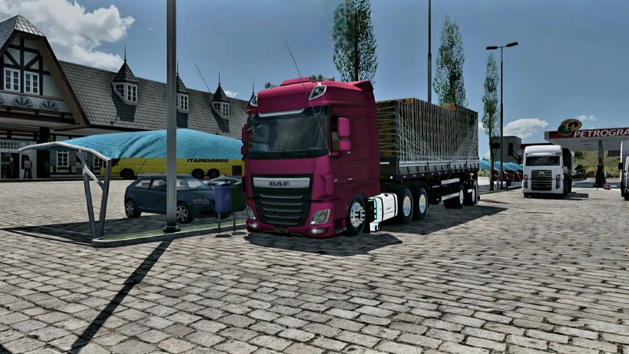 DAF QUALIFICADO NA RODAGEM CARGA DE MARACUJA RODANDO NO MAPA ELDORADO PRO Euro Truck Simulator 2