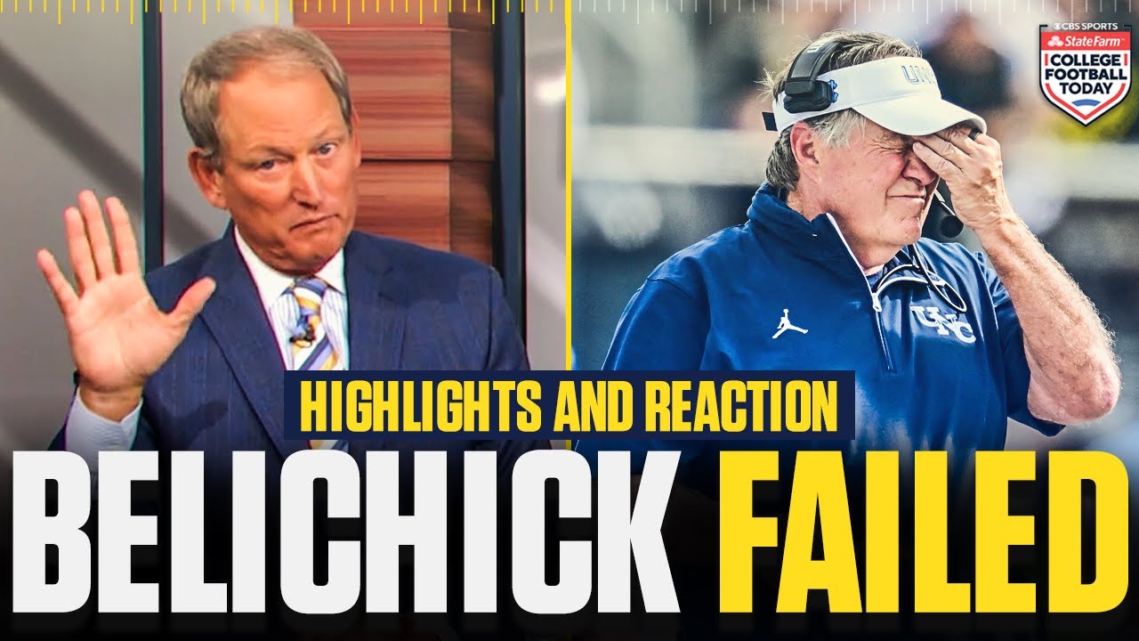 The Bill Belichick, North Carolina Experiment has FAILED | College Football Today