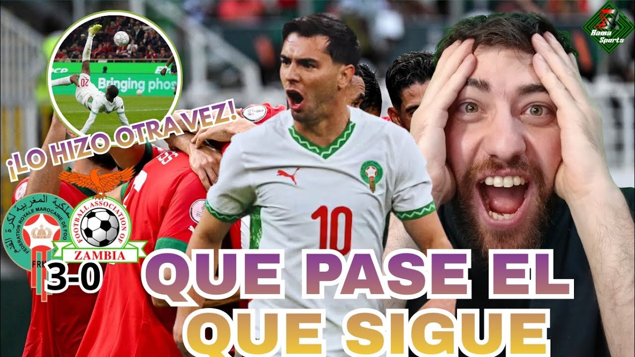 🚨🇲🇦RAMA MONJES🇦🇷 se RINDE ante MARRUECOS 3-0 ZAMBIA | 🗣"SON CLAROS CANDIDATOS A LA COPA" 