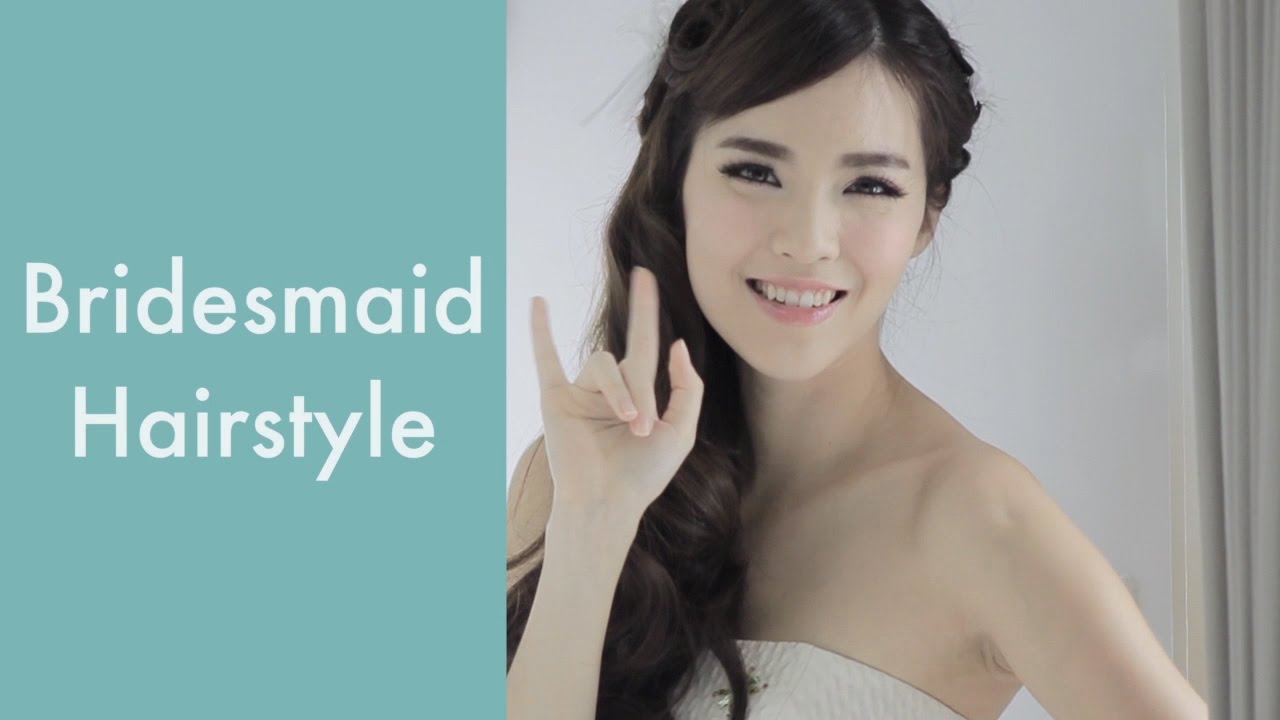 ทำผมไปงานแต่งงาน (Bridesmaid) , Updo By Buablink