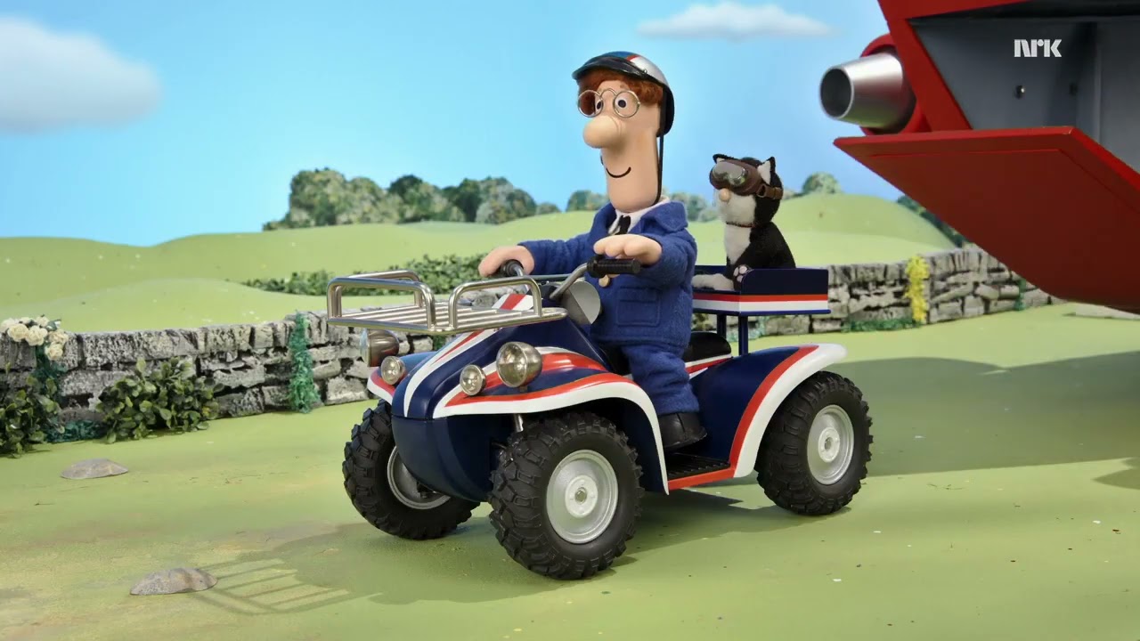 Postmann Pat Spesialpakkeservice - Sesong 4 Episode 1: Postmann Pat og turen til Cornwall (NRK)