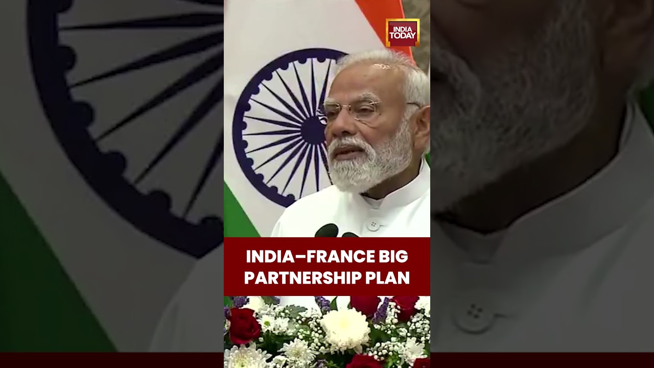 India&ndash;France Join Hands for Tech, Defence & Energy #pmmodi #startup #aisummit