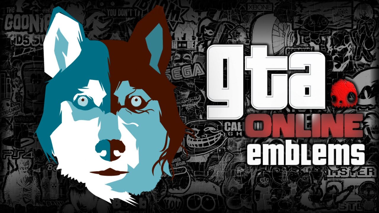 GTA V - Wolf - Custom Crew Emblem Time Lapse ( Grand Theft Auto 5 ) Screetch2009