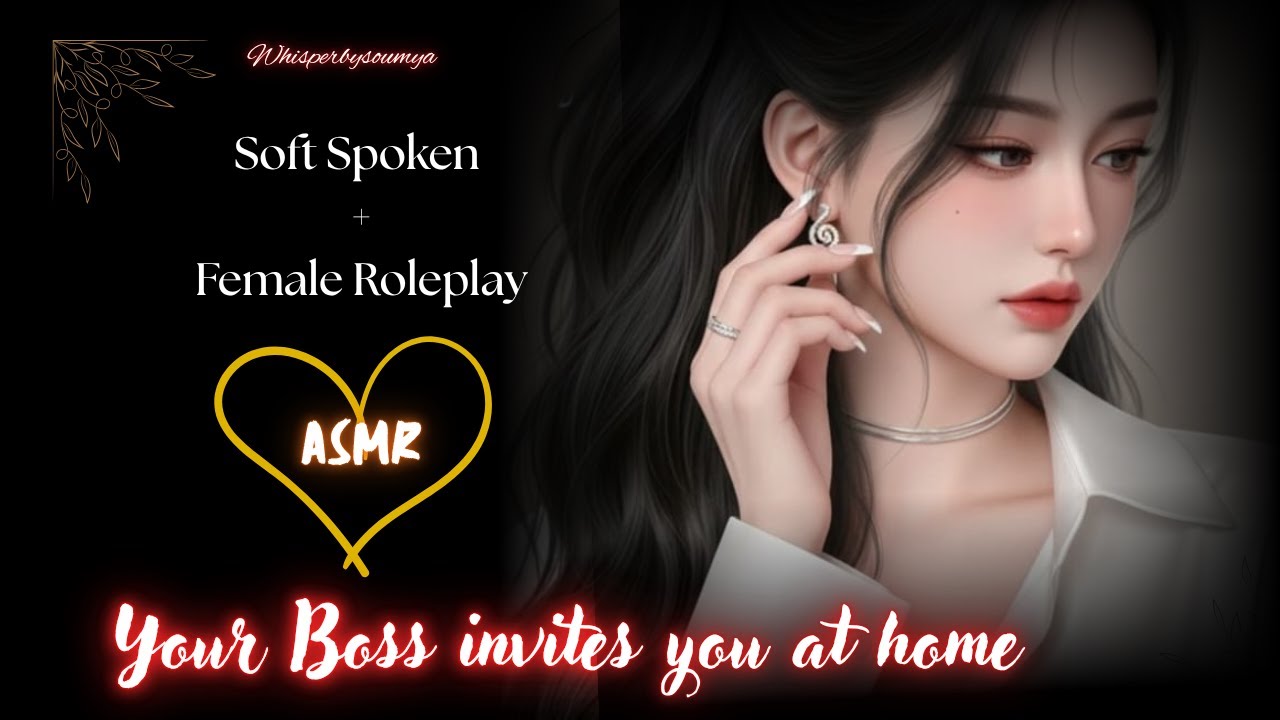 Female Roleplay | Romantic ASMR | Boss Falls for Her Employee ❤️