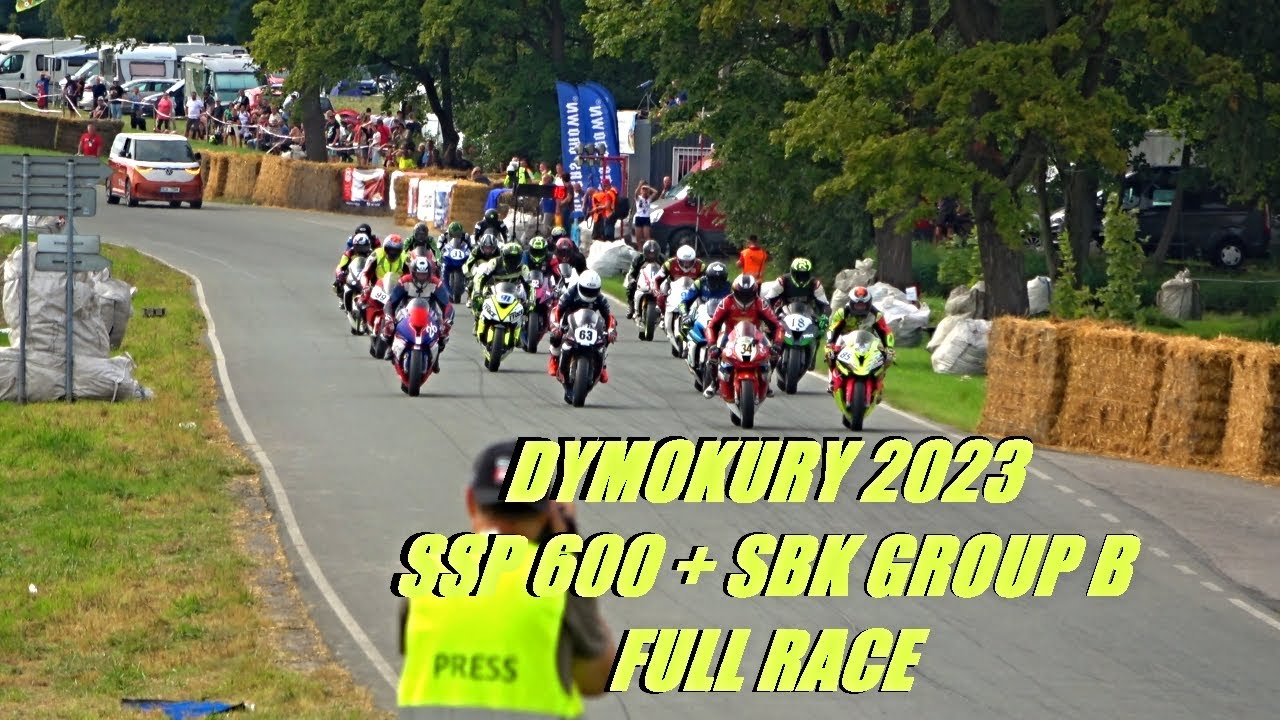 DYMOKURY 2023 - SUPERSPORT 600 & SUPERBIKE GROUP B - FULL RACE #roadracing #czechrepublic
