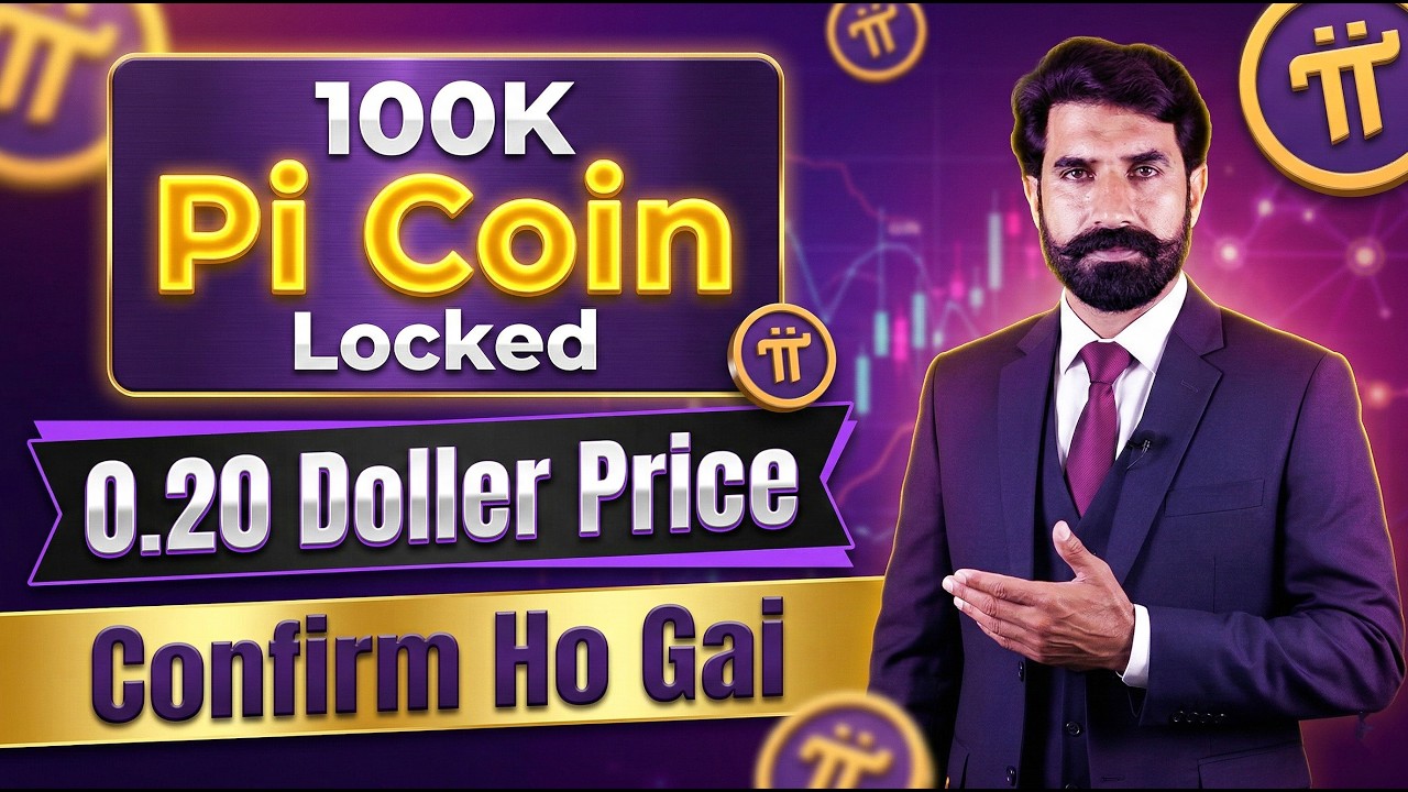 100K Pi Coin Locked | Pi Coin Price Increased, Pi Network Price Update | Pi Price | Albarizon Crypto