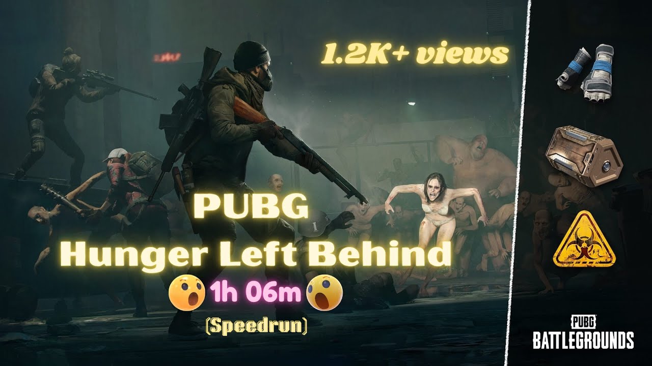 Hunger Left Behind Speed Run | PUBG | 2025