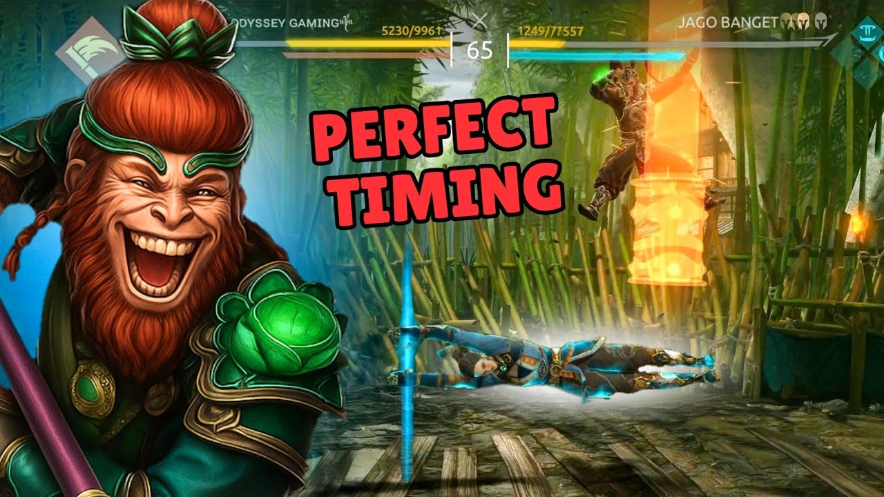 MOMENT BEFORE DISASTER 💀 Monkey King Proving why He is the Monkey  || Shadow Fight 4 Arena 
