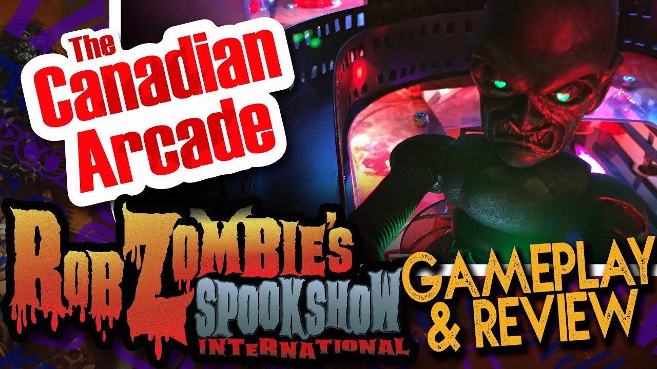 Rob Zombie Spookshow International Pinball at Vancouver FlipOut 2017