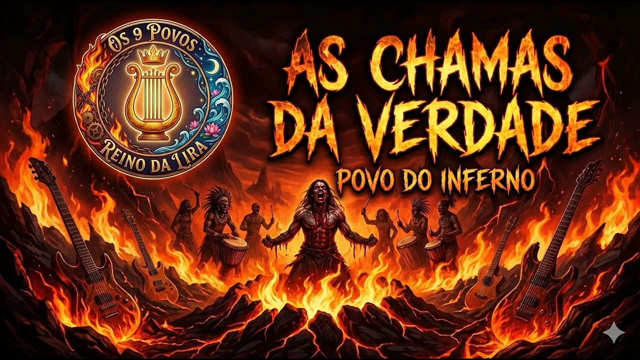 As Chamas da Verdade: Povo do Inferno | Heavy Metal, Sombras e Essência (Série Reino da Lira)