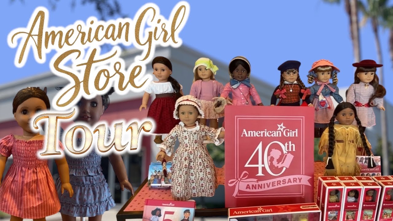 Экскурсия по магазину American Girl в Орландо: куклы и современные наряды в честь 40-летия компании.